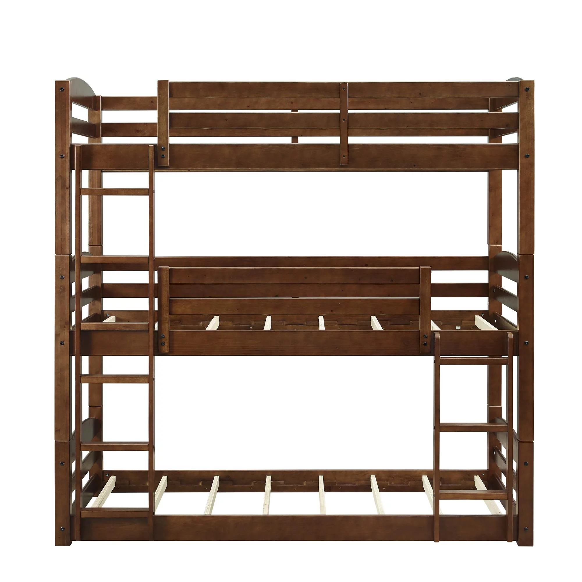 Dorel Home DHP Sierra Triple Bunk Bed, Mocha