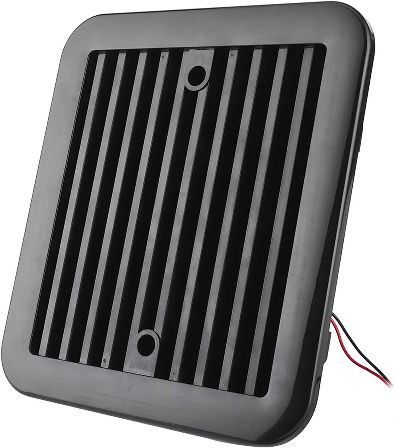 Side Air Ventilation, 12V 4W Cooling Fan with Shutters Vent One‑Way Side Strong Wind Air Exhaust Car Styling Camper RV ATV