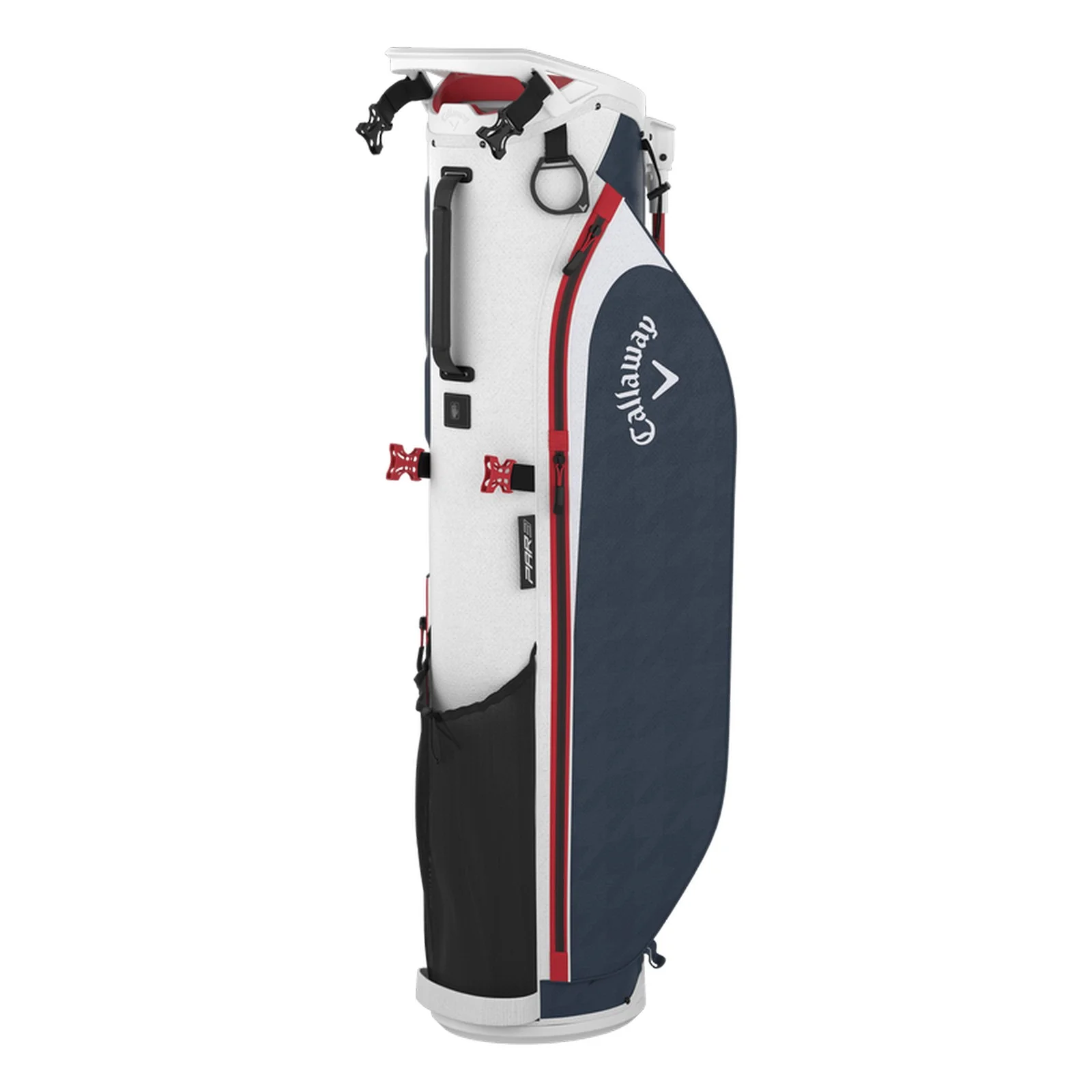 Callaway 2024 Par 3 Golf Stand Bag White Navy Red - Curated Treasures Market