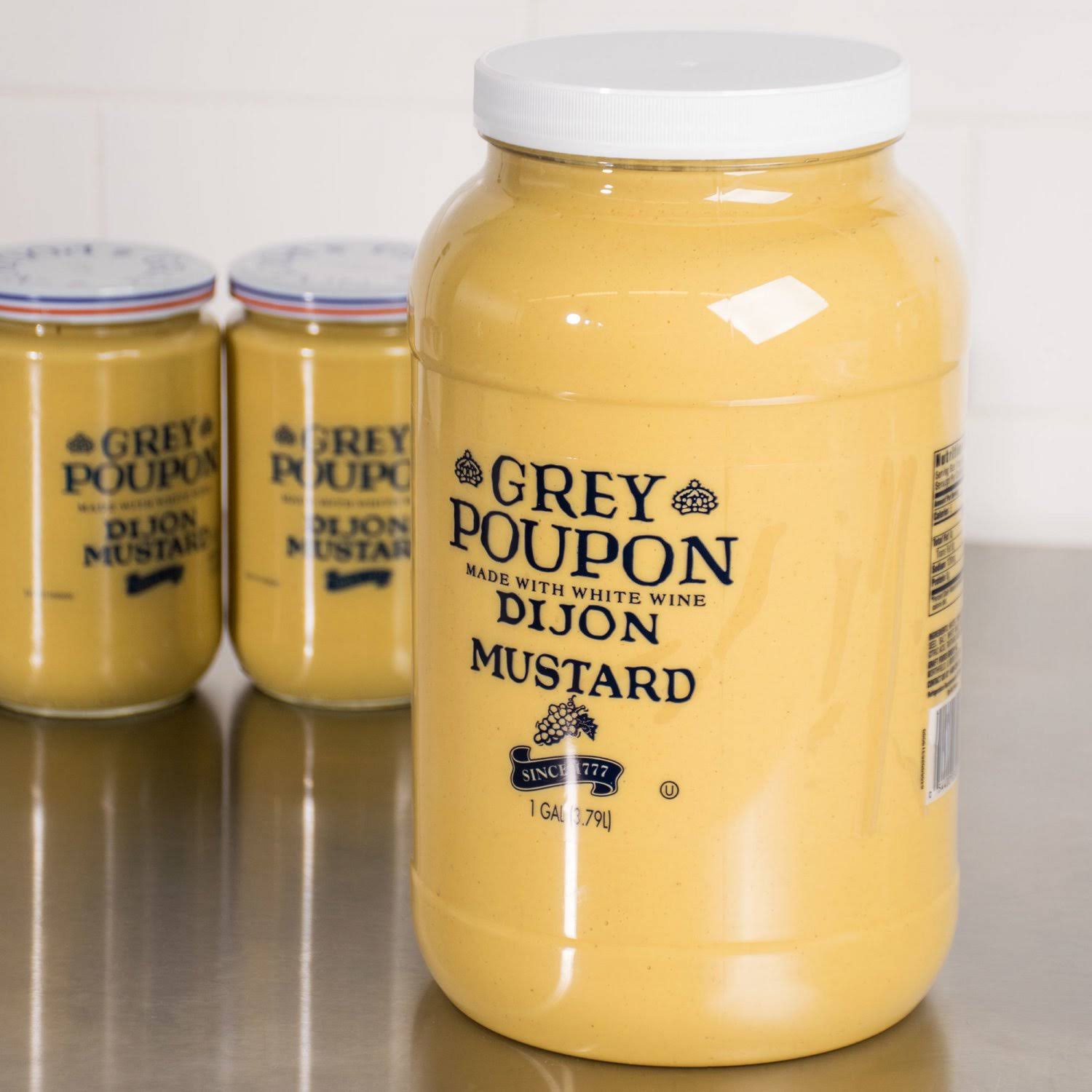 Grey Poupon Dijon Mustard 1 Gallon - 2/Case