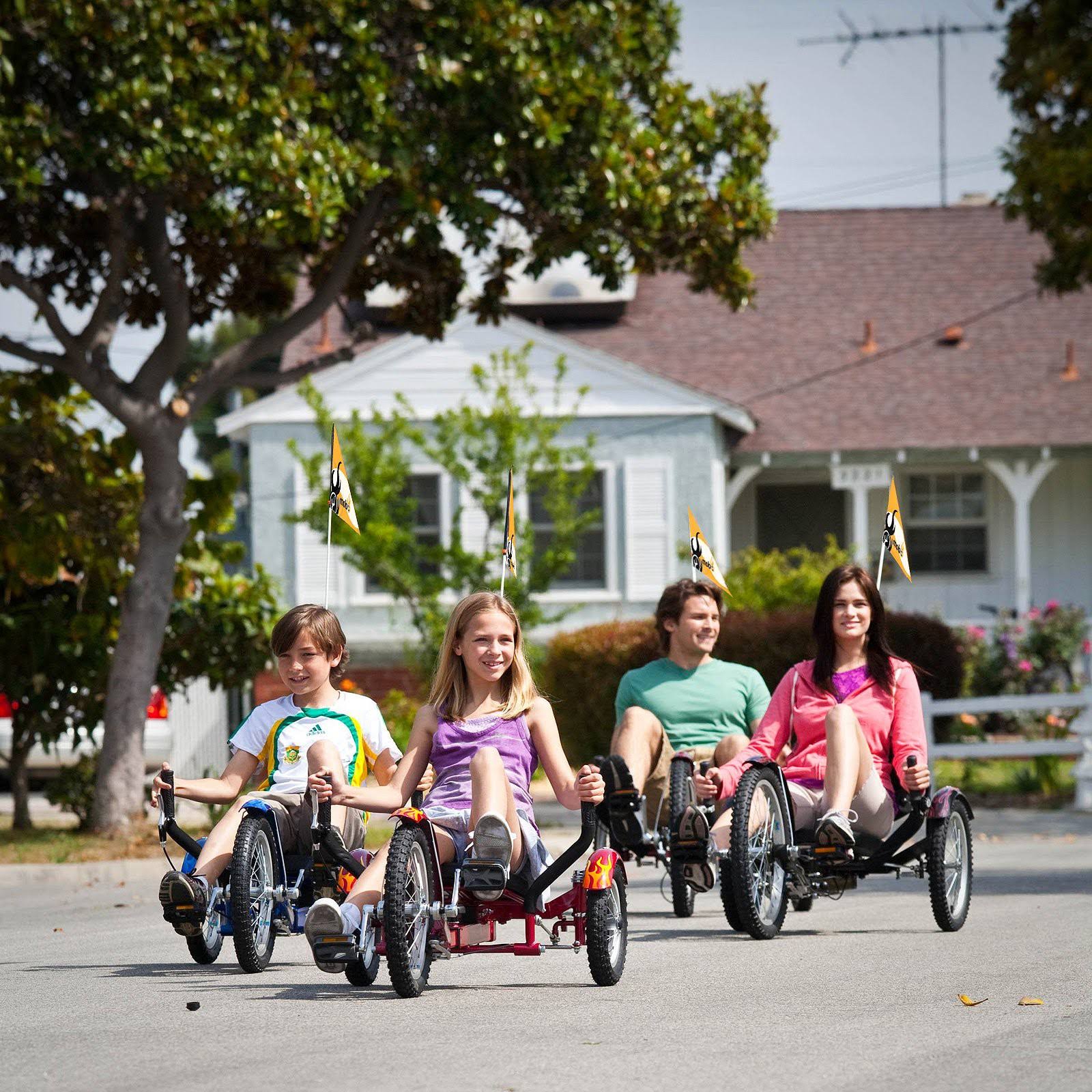Mobo Triton Ultimate 3-Wheeled Cruiser, Blue