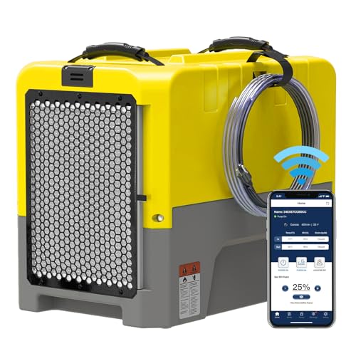 ALORAIR 180PPD Commercial Dehumidifier for Crawl Space & Basement, Wi-Fi APP Controls with Pump, Capacity up to 85 PPD at AHAM Condition