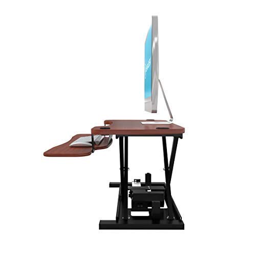 VERSADESK PowerPro™ 36 Inch Electric Standing Desk Converter, Height Adjustable Sit to Stand Up Desk Riser