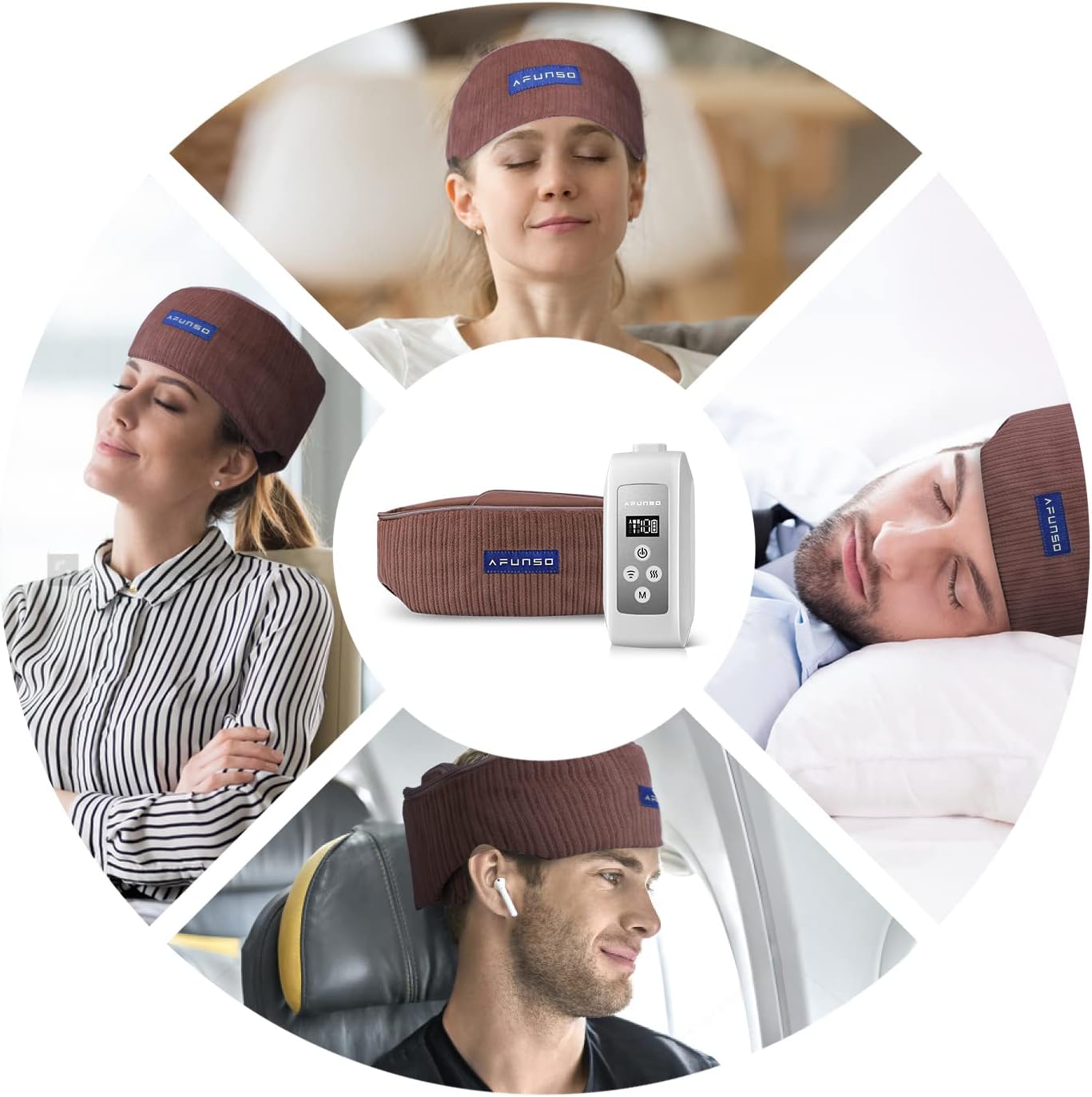 FERNIDA Head Massager - Head Massager Scalp Stress Relax