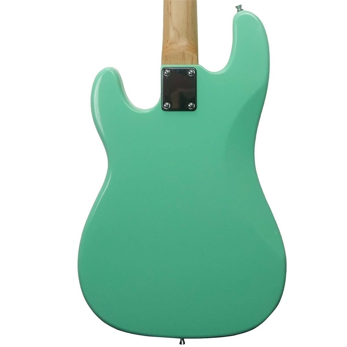 Sawtooth EP Series Electric Bass Guitar, Surf Green W/Pearl Pickguard