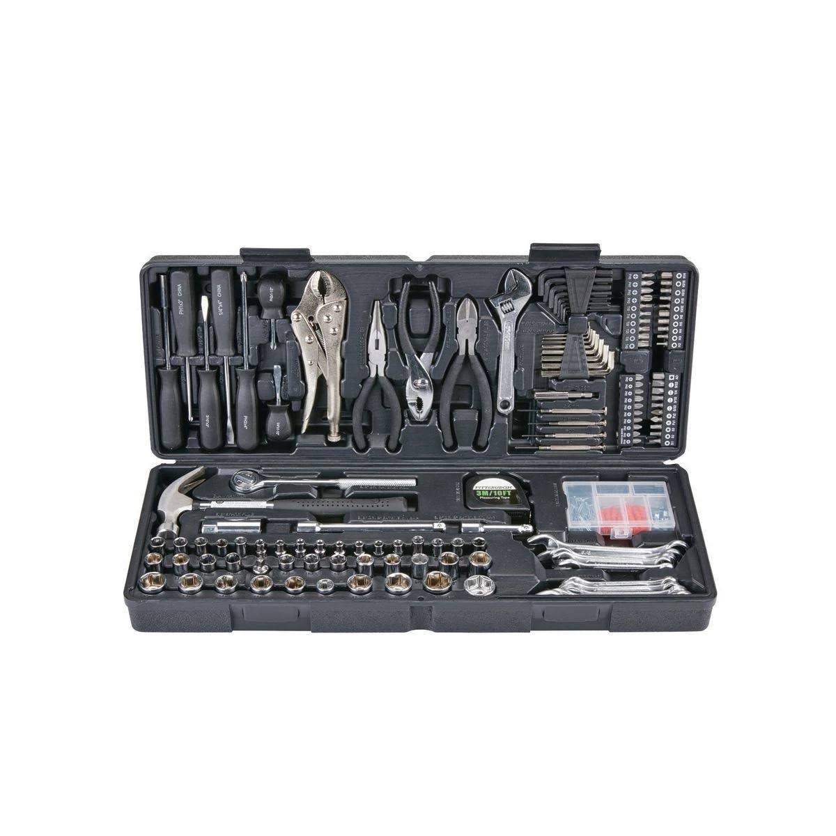 Pittsburgh 130 PC Tool Kit with Case 63248