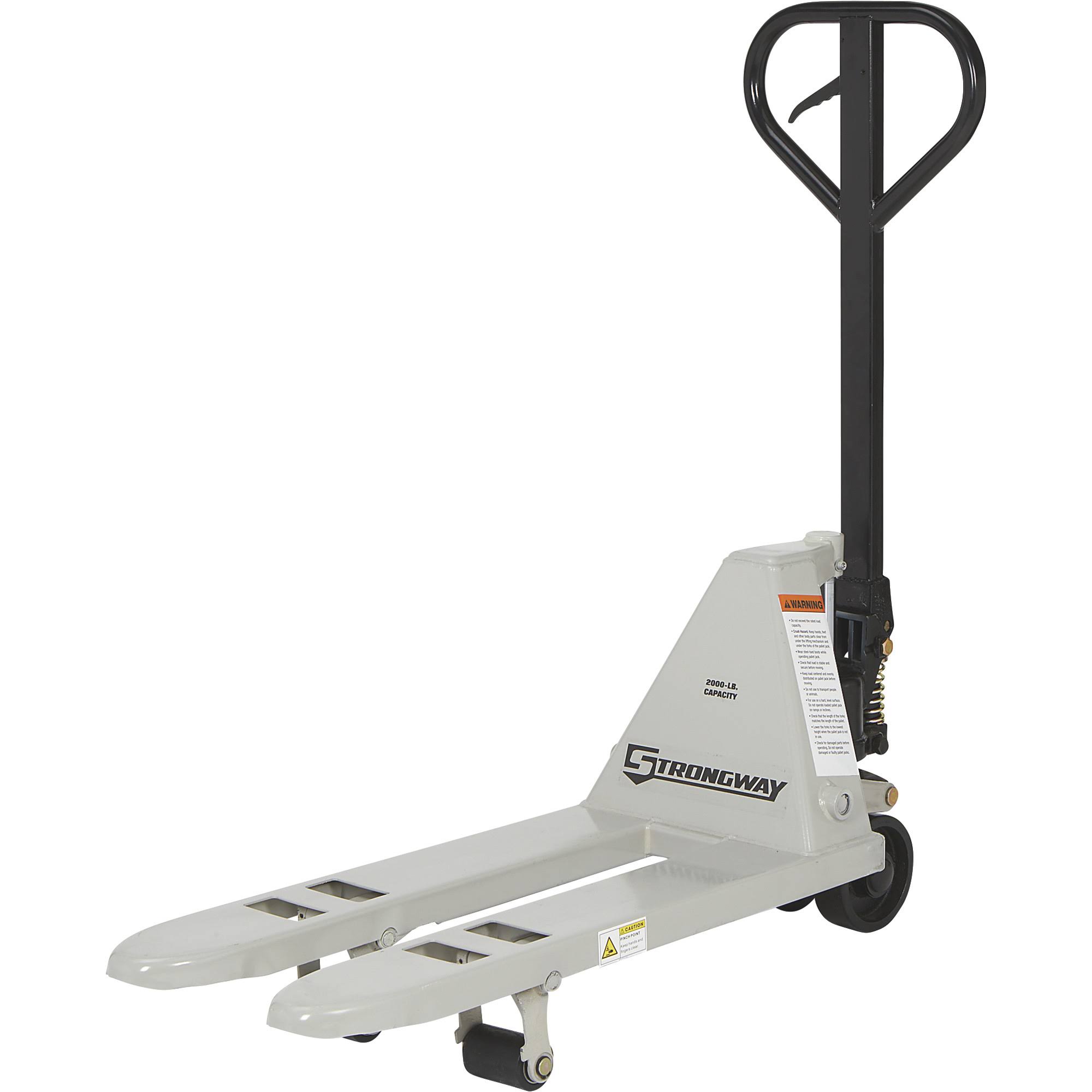 Strongway Mini Pallet Jack - 2000-Lb. Capacity, 47Inch L x 15inch W, Model 51-S062