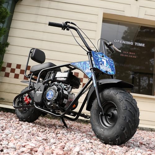 Oryxearth Mini Dirt Bike for Kids, 99CC 4-Stroke Kid Gas Powered Off-Road Pocket Pit Trail Motorcycle W/EPA Approved - Radiant Selections