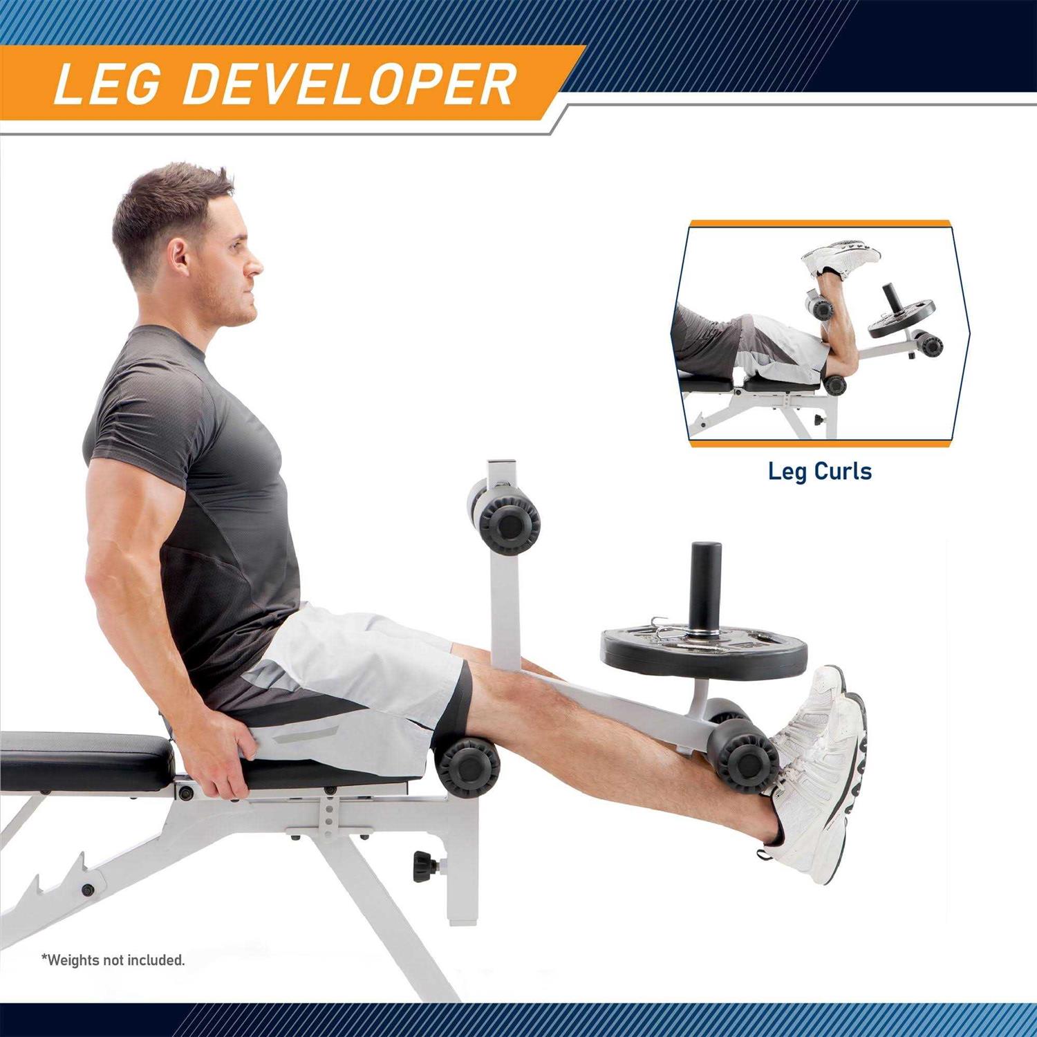 Marcy Powder Coated Steel Home Gym Multipurpose Adjustable Weight Bench - Sports Supplies Online Store