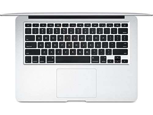 Apple Macbook Air 2017 with 1.8GHz Intel Core i5 (13-inch, 8GB RAM, 128GB SSD Storage) (QWERTY English) Silver (Renewed)