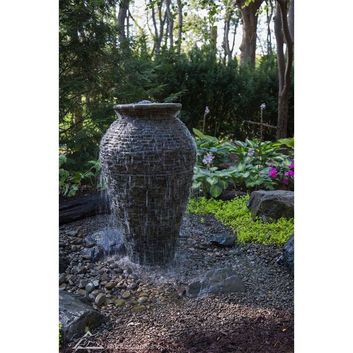 Aquascape 98940 Large Stacked Slate Urn