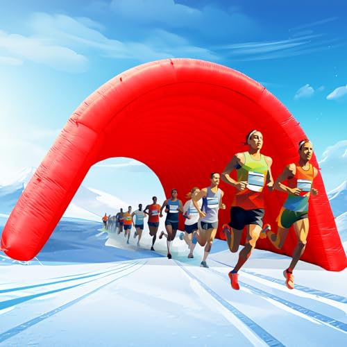 Inflatable Tunnel Sports Tunnel Entrance with Blower Football Tunnel Tent Entryway for Business Advertise Party Exhibition Promotion Street,Shop