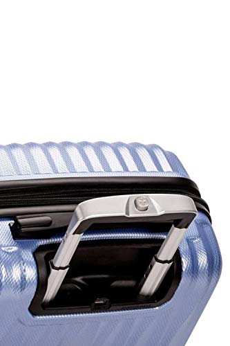 SwissGear 7272 Energie Expandable Hardside Luggage with Spinner Wheels and TSA Lock, Gunmetal, Carry-On 19-Inch