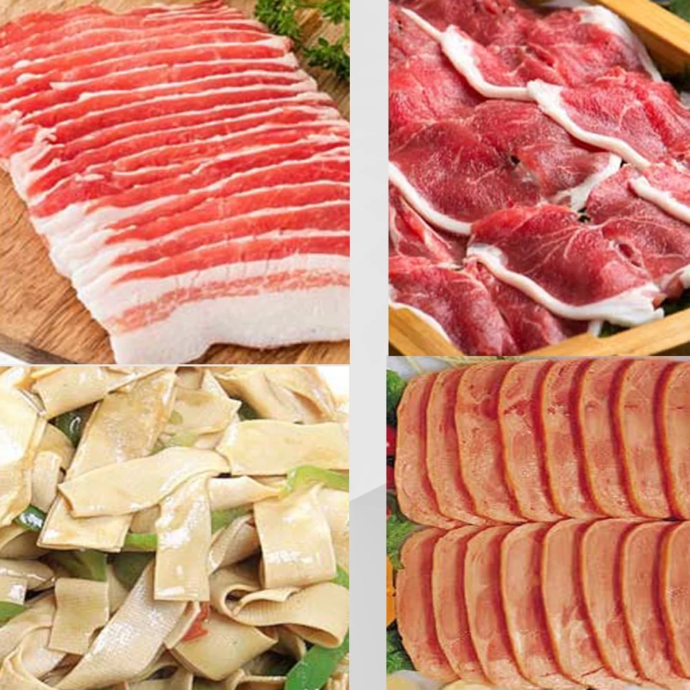 INTSUPERMAI Commercial Fresh Meat Slicer Cutting Machine Stainless with 2.5mm Blade