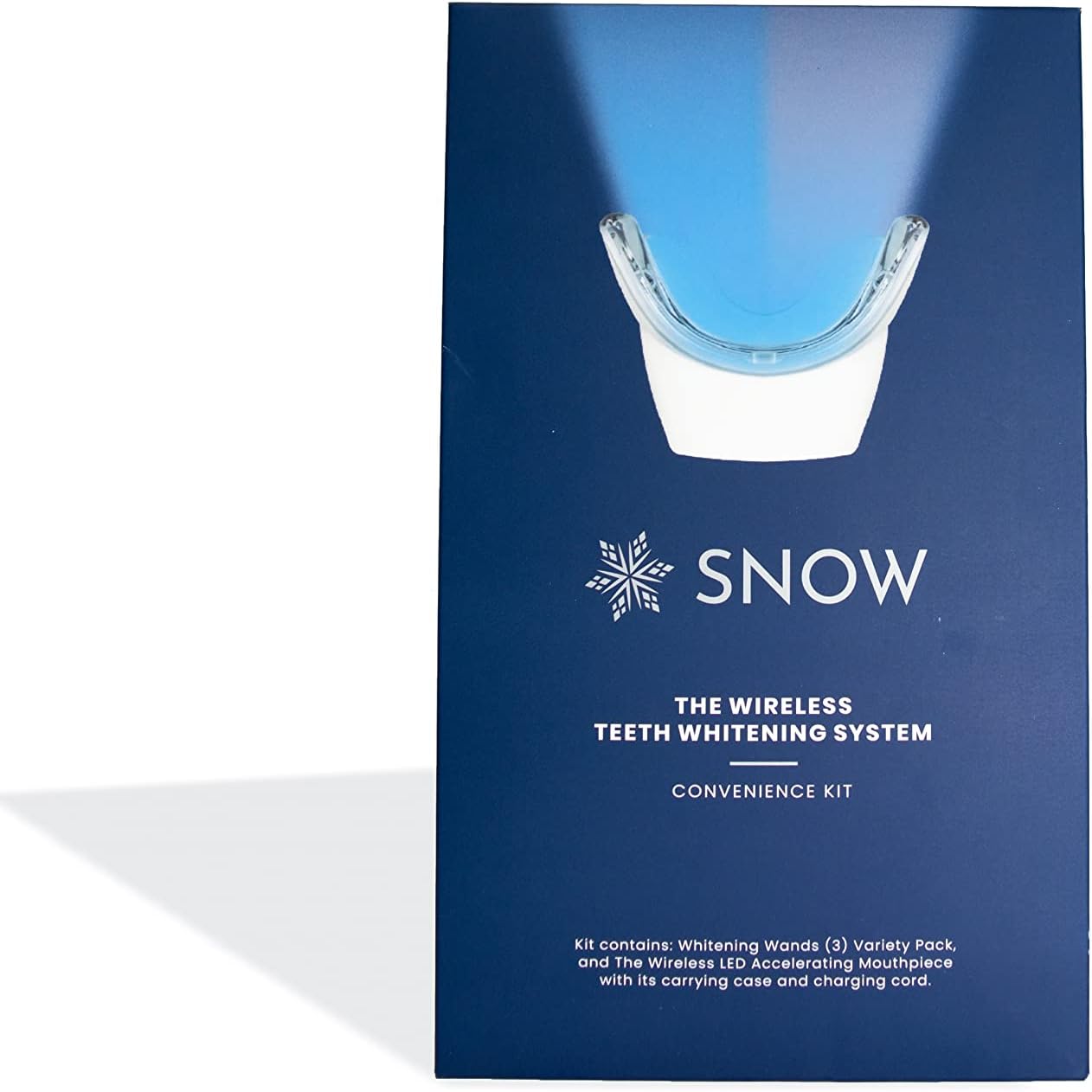 SNOW Teeth Whitening Kit with LED Light | Complete at Home Whitening System - Best Results - Safe for Sensitive Teeth, Braces, Bridges, Crowns