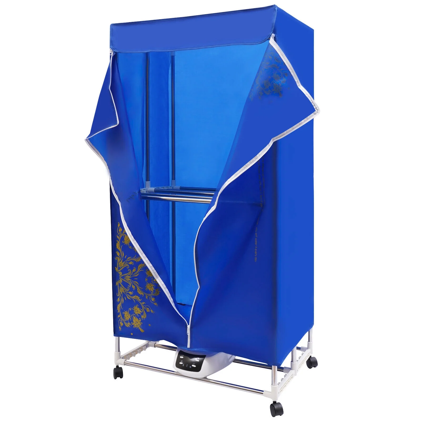 Oukaning Clothes Dryer Machine Portable Travel Electric Clothes Drying 5-layer 60-70℃