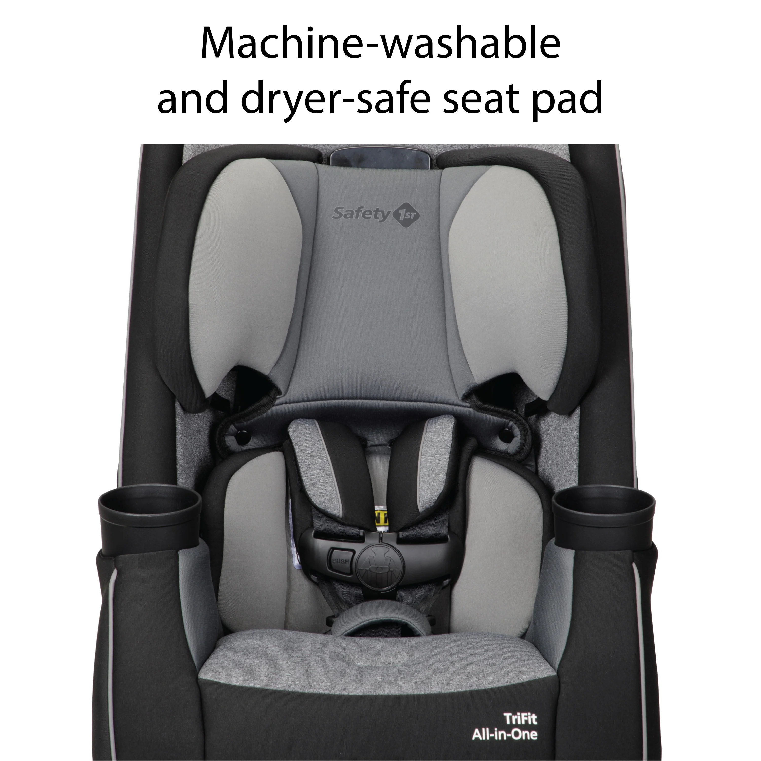 Safety 1ˢᵗ TriFit All-in-One Convertible Car Seat, Iron Ore