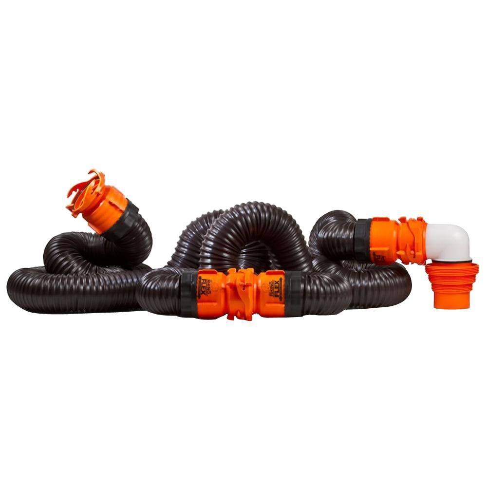 Camco RhinoFLEX 20& Sewer Hose Kit 39741