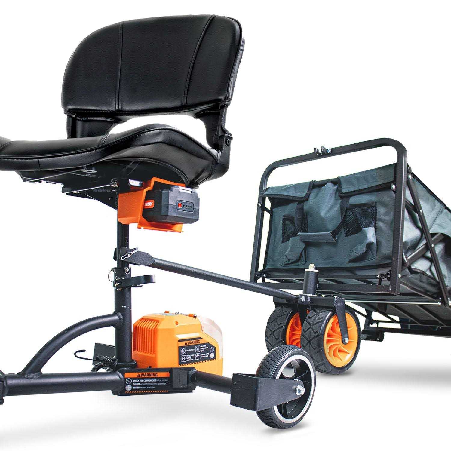 SuperHandy Scooter Cargo Trailer 155 lbs Capacity - Sports Supplies Online Store