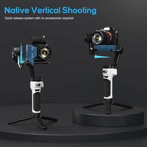 ZHIYUN CINEPEER Weebill 3E[Official], 3-Axis Lightweight Gimbal Stabilizer for DSLR & Mirrorless Camera Canon/Sony/Panasonic/Nikon, 3KG Payload