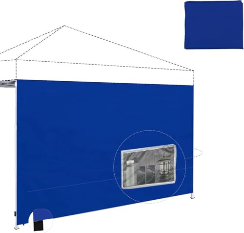 SANWAY 10x10 Pop Up Canopy Tent with Sidewalls x 4 &ndash; Easy Setup Canopy Tent, Waterproof, UV-Resistant
