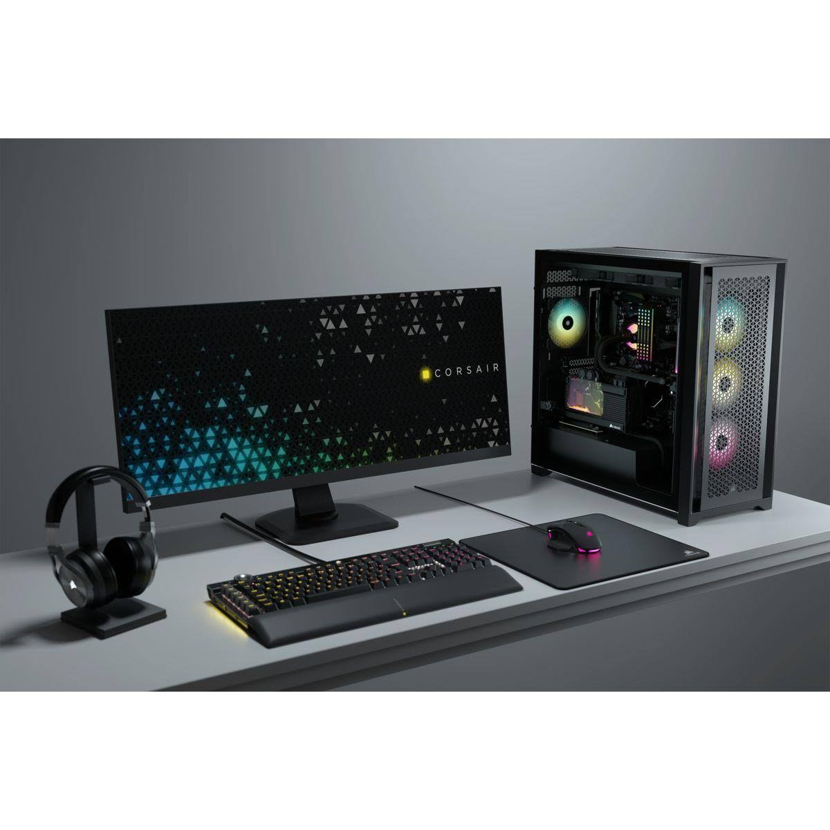 Corsair 5000D Airflow Tempered Glass Mid-Tower ATX PC Case - Black