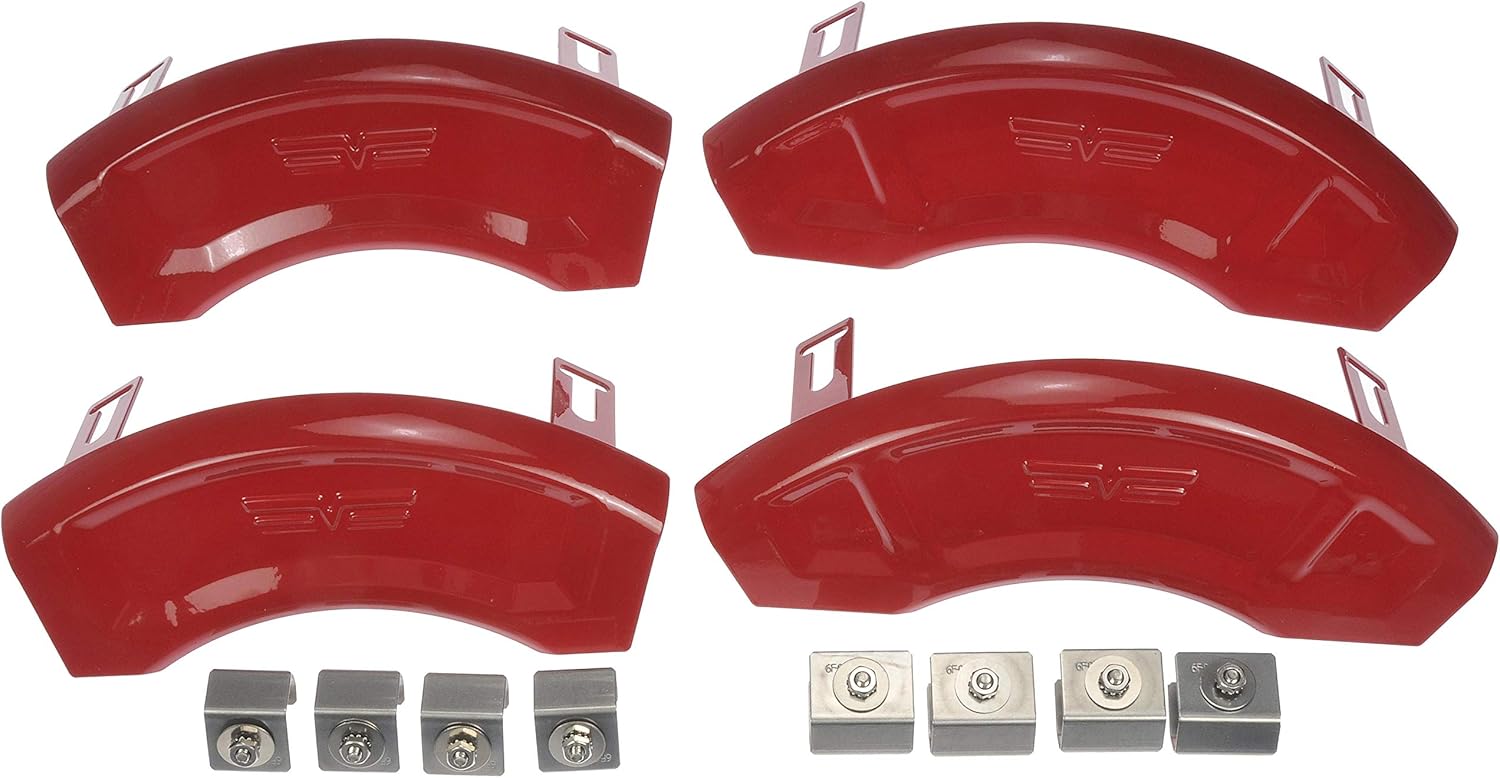 Dorman 11-0006F Brake Caliper Aesthetic Cover Compatible with Select Buick / Chevrolet / GMC Models Pack of 2