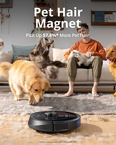 eufy Clean X8 Pro Robot Vacuum, Twin-Turbine 2× 4,000 Pa Powerful Suction