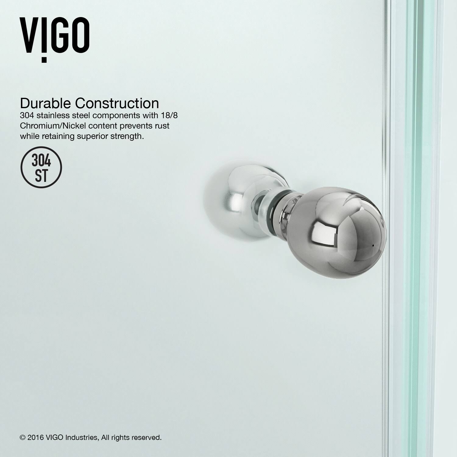 Vigo Verona Frameless Neo-Angle Shower Enclosure with Low-Profile Base - Clear