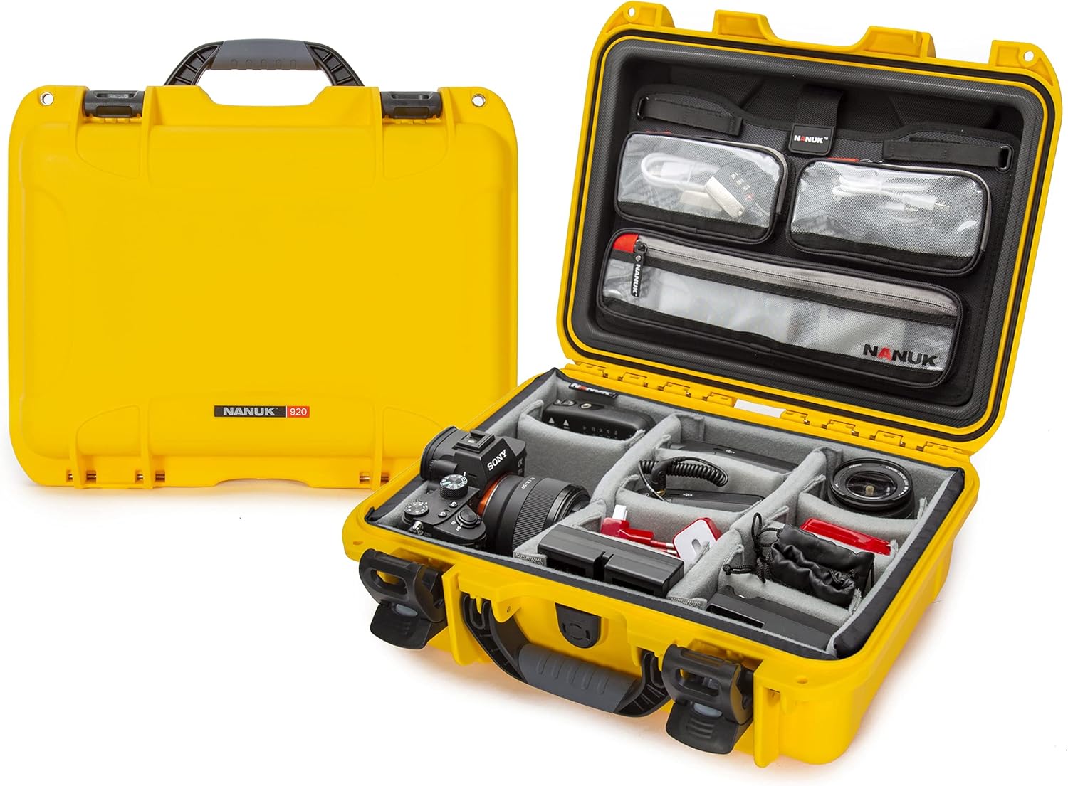 Nanuk 920 Waterproof Hard Case with Padded Dividers - Blue (920-2008)