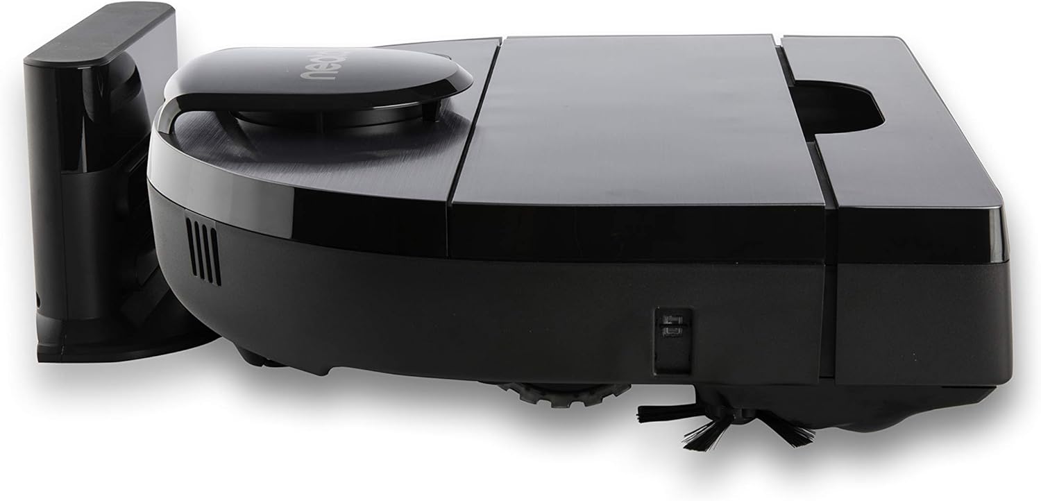 Neato D10 Intelligent Robot Vacuum Cleaner&ndash;LaserSmart Nav, Smart Mapping, Cleaning Zones, WiFi Connected, 300-min runtime, Powerful Suction