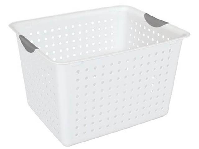 Sterilite Multi-Size Plastic Storage Basket Bin Organizer Bundle Set