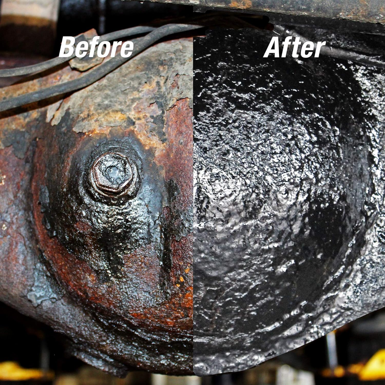 AGS RUST SOLUTIONS Apply Over Rust Paint for Stopping Rust and Preventing from Spreading, UV Resistant, All in One Application, Permanently Stop Rust