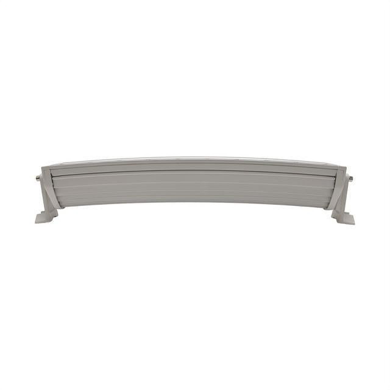Race Sport MS120WW-WA - New - 20inch Marine Grade Wrap Around White Shell Light Bar with 120-Watt 40 x 3W High Intensity OSRAM LED