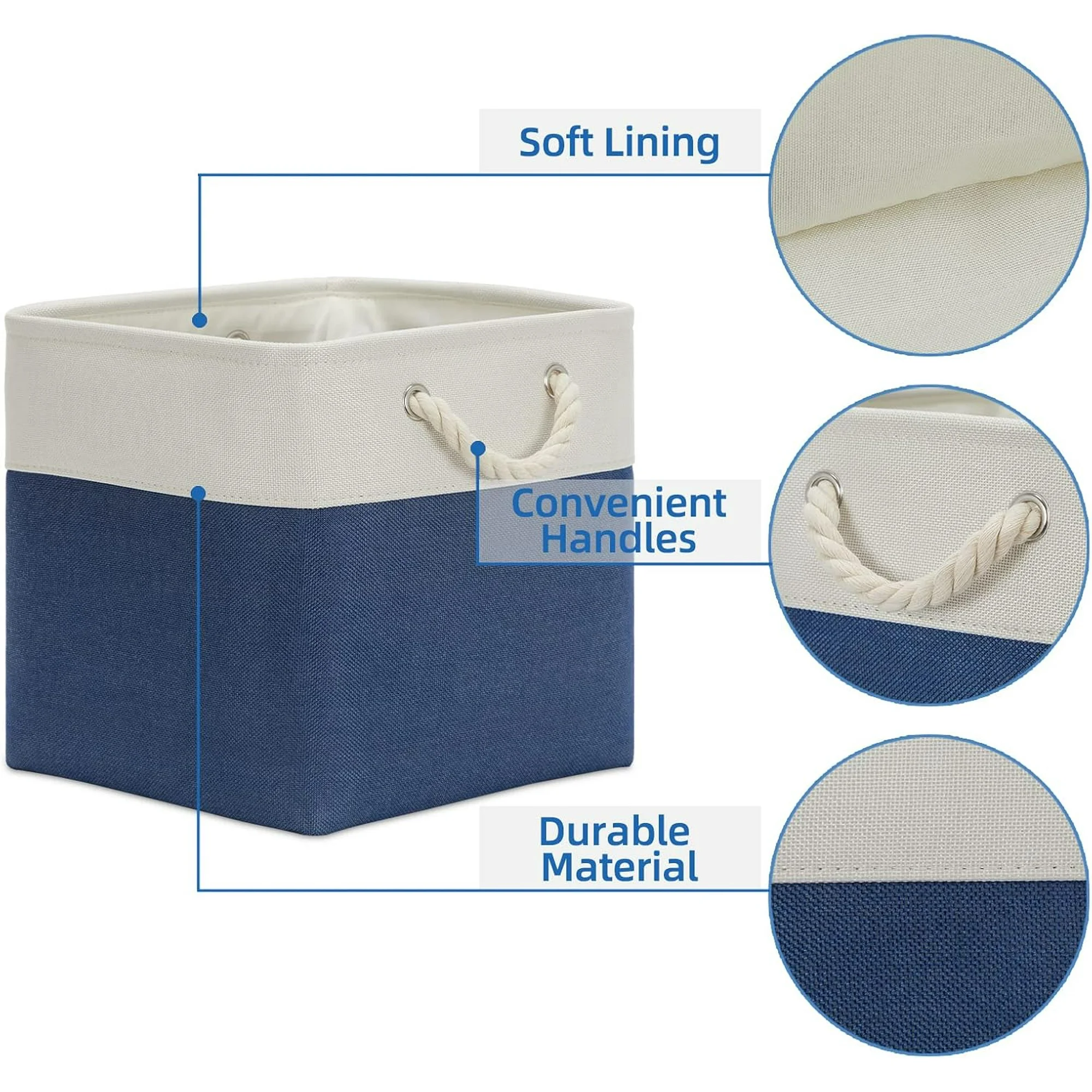 Storage Baskets for Shelves 13x13 Baskets for Gifts Empty