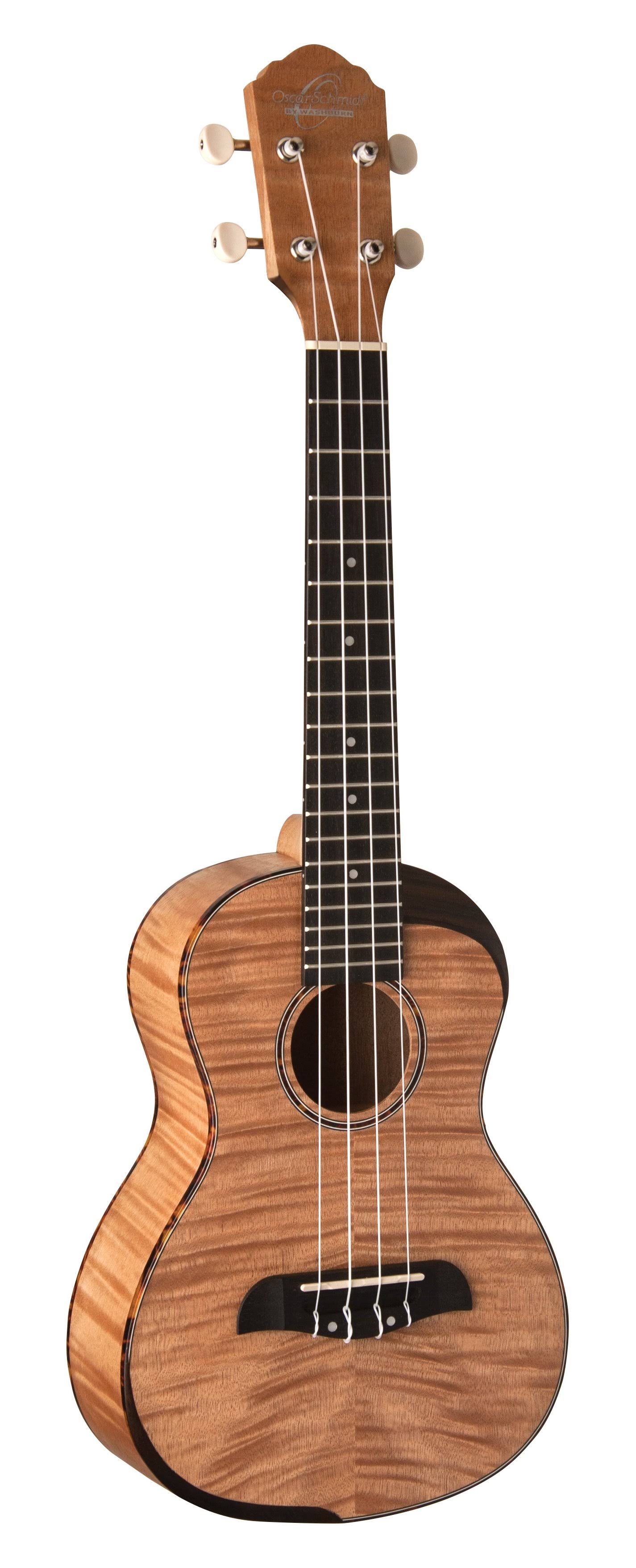 Oscar Schmidt Ou800t-a-u Ukulele Tenor Flame Maple