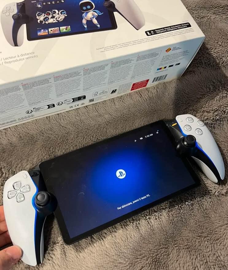 Ps5 Sony Portal - PlayStation 5 portable gaming console.
