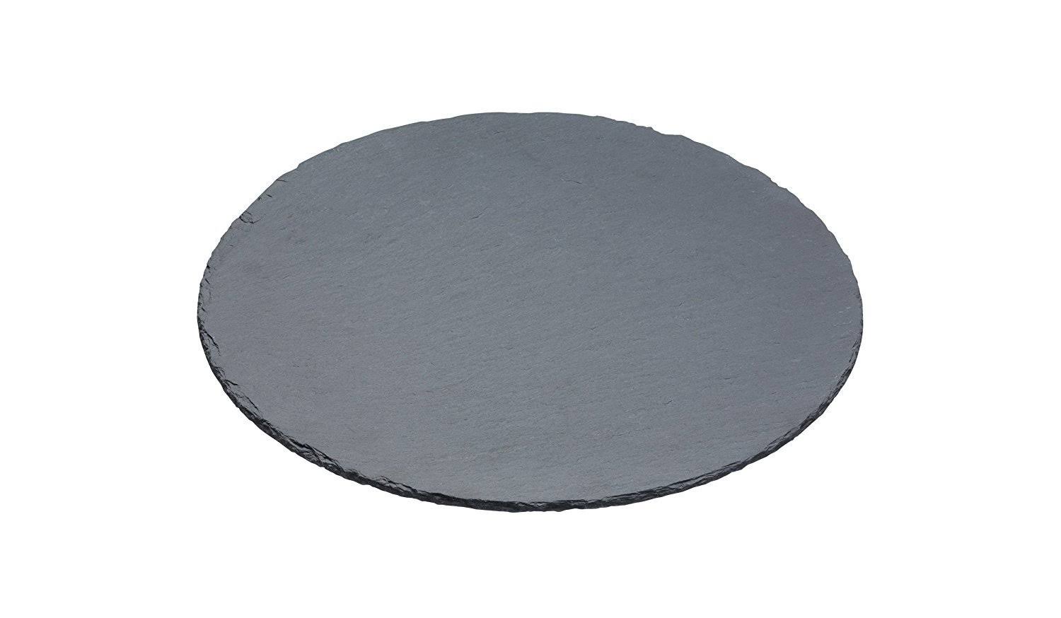 KitchenCraft Artesà Slate Lazy Susan Turntable Platter, 35 cm