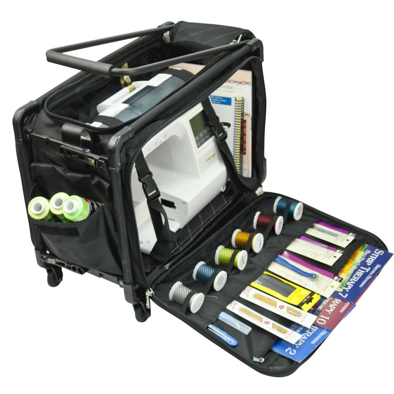 Tutto Machine on Wheels Case 23x22X15x22X12x22 Black