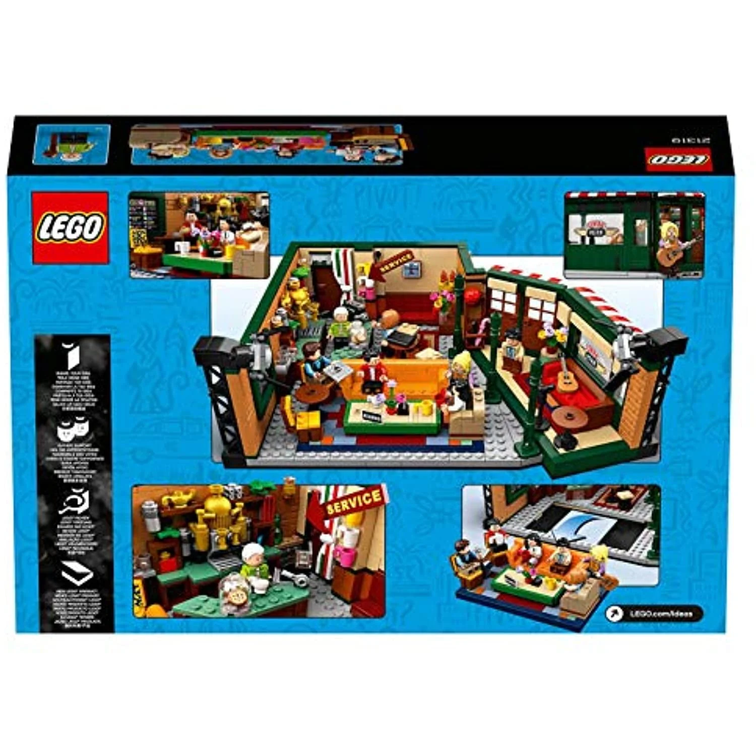 LEGO 21319 Ideas Central Perk Friends TV Show 25th Anniversary Collectors Set