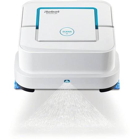iRobot Braava Jet 240 Superior Robot Mop - App Enabled, Precision Jet Spray, Vibrating Cleaning Head, Wet and Damp Mopping, Dry