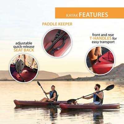 Lifetime Tamarack 100 Sit-On-Top Kayak - Sports Supplies Online Store