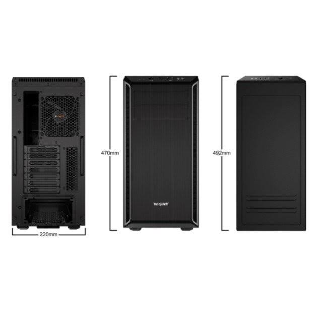 Be quiet! Pure Base 600 Mid-Tower Case ( Silver) BG022