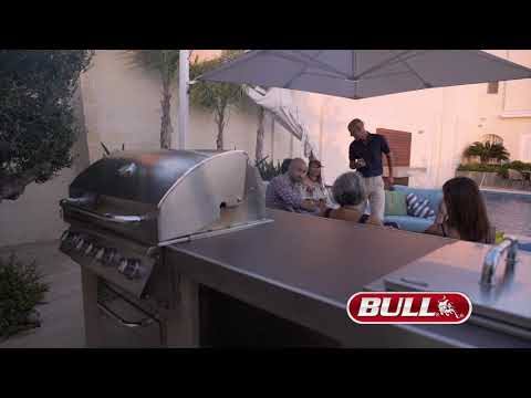 Bull Single Side Propane Burner in Stainless Steel 60008