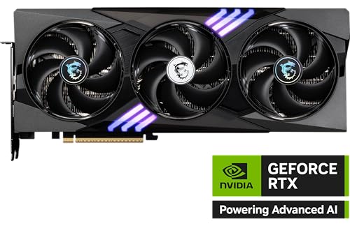 MSI RTX 5070 12G Gaming Trio OC Graphics Card (12GB GDDR7, 192-bit, Extreme Performance: 2625 MHz, DisplayPort x3 2.1a, HDMI 2.1b