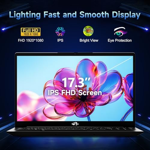 NIMO 17.3" IPS FHD-Gaming-Laptop, 8 Cores AMD Ryzen 7 6800H 16GB DDR5 RAM 1TB SSD (Beat Intel i7-12700H