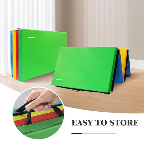 Extra Thick Folding Exercise Gymnastics Mat