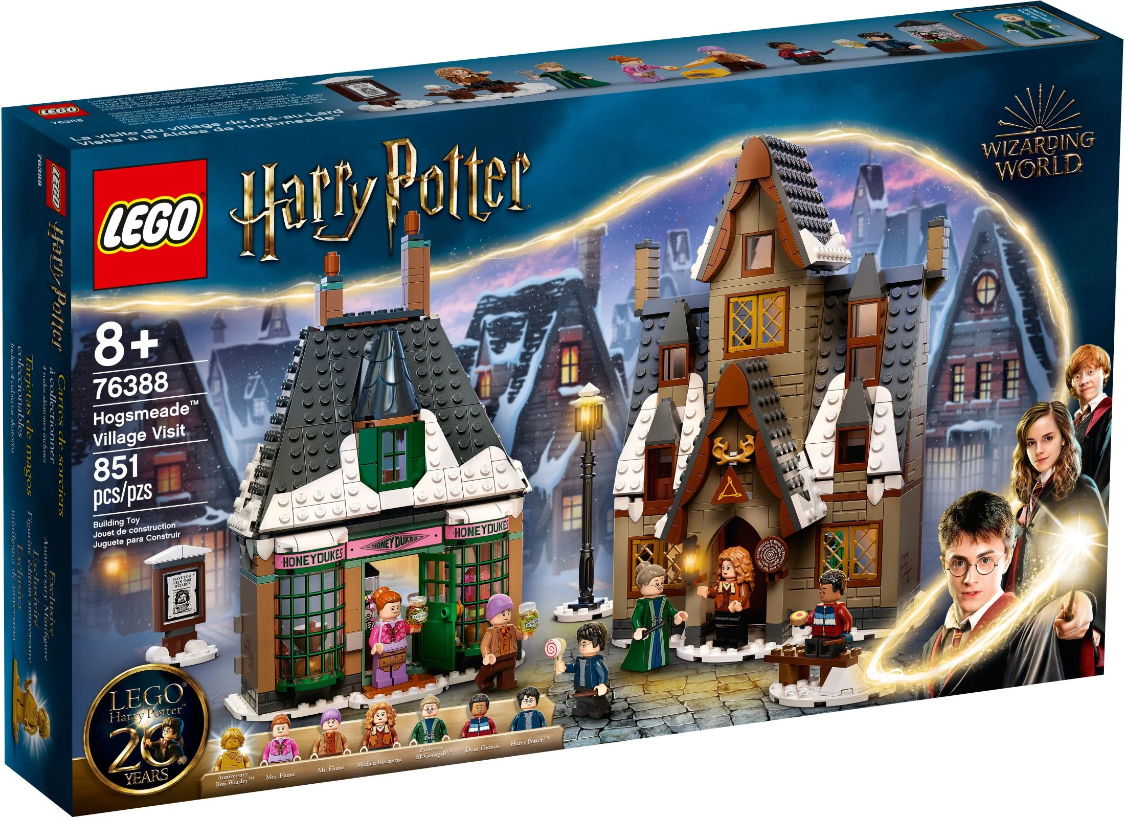 LEGO Harry Potter Hogsmeade Village Visit 76388 Building Toy for 8 Year Olds