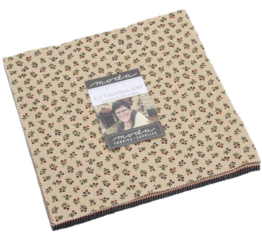 Favorites 2019 Layer Cake by Kansas Troubles, 42 10 inch Squares - Moda Fabrics