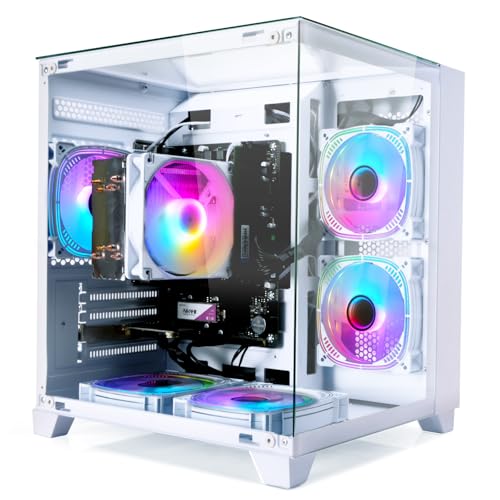 LXZ Desktop Computer, R5 5600G, 4.4GHz, 16GB DDR4, 1TB NVMe SSD